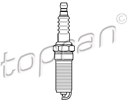 Свічки автомобільні Hans Pries (Topran) 302012 ціна, від 3.92 USD
